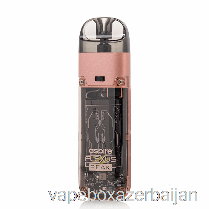 Vape Box Azerbaijan Aspire Flexus Peak Pod System Rose Gold